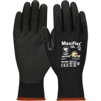 Gants compatibles avec les &eacute;crans tactiles ATG MaxiFlex Cut, Taille T-petit, Calibre 15, Rev&ecirc;tement Mousse de nitrile, Enveloppe en Polyester/Kevlar, ASTM ANSI niveau A4/EN 388 niveau 3/EN 388 niveau D Groupe Belzile Dickner
