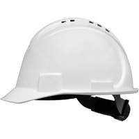 North&reg; Short Brim Hardhat, Ratchet Suspension, ANSI Type I/CSA Type 1 Groupe Belzile Dickner