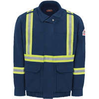 Blouson aviateur doubl&eacute; pour hommes avec garniture r&eacute;fl&eacute;chissante, Petit, Bleu marin, 29 cal/cm² Groupe Belzile Dickner