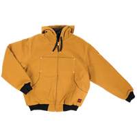 Hooded Duck Bomber Jacket, Men's, Small, Brown Groupe Belzile Dickner