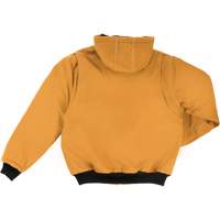 Hooded Duck Bomber Jacket, Men's, Small, Brown Groupe Belzile Dickner