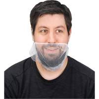 Beard Nets, Nylon, White Groupe Belzile Dickner