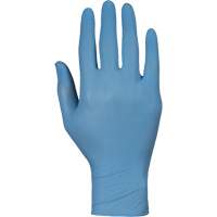 Gants jetables KeepKleen, Petit, Nitrile, 2,8 mil, Sans poudre, Bleu Groupe Belzile Dickner