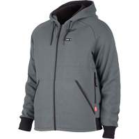 M12 Heated Hoodie Kit, Men's, 2X-Large, Grey, Polyester Groupe Belzile Dickner