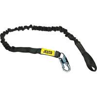 Arc Flash Shock Absorbing Lanyard, 6', Locking Snap Hook Center, Choke-Off Loop Leg Ends, Nylon Groupe Belzile Dickner