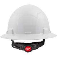 Full Brim Hardhat with 6-Point Suspension System, Ratchet Suspension, ANSI Type I/CSA Type 1 Groupe Belzile Dickner