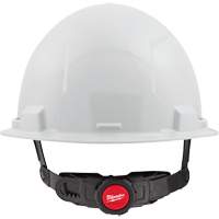 Casque de s&eacute;curit&eacute; &agrave; bordure avant, R&eacute;pond aux normes CSA type 1, Suspension Rochet, Non ventil&eacute; Groupe Belzile Dickner