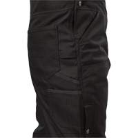 GridIron Regular Length Zip-To-Thigh Bib Overall, Men's, Large, Black Groupe Belzile Dickner