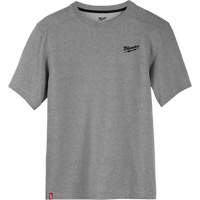 Hybrid Work Tee Shirt, Men's, Small, Grey Groupe Belzile Dickner