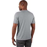 Hybrid Work Tee Shirt, Men's, Small, Grey Groupe Belzile Dickner