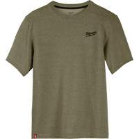 Hybrid Work Tee Shirt, Men's, Small, Green Groupe Belzile Dickner