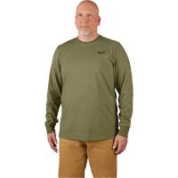Hybrid Work Tee Shirt, Men's, Small, Green Groupe Belzile Dickner
