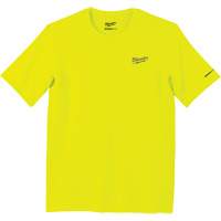 Workskin Lightweight High Visibility Shirt, Men's, Small, Yellow Groupe Belzile Dickner