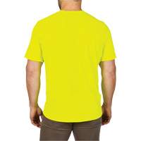 Workskin Lightweight High Visibility Shirt, Men's, Small, Yellow Groupe Belzile Dickner