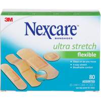Pansements ultra-extensibles Nexcare, Assorti, Plastique, Non st&eacute;rile Groupe Belzile Dickner
