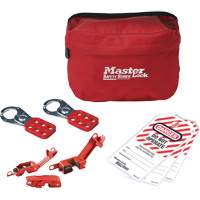 Basic Lockout Kit with No Locks, Electrical Kit, 8 Components Groupe Belzile Dickner