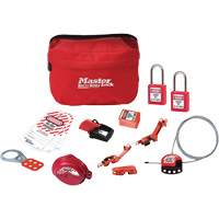 Standard Lockout Kit with Zenex Thermoplastic Locks, Electrical/Valve Kit, 14 Components Groupe Belzile Dickner