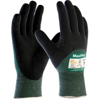 ATG MaxiFlex&reg; Cut Seamless Cut Resistant Gloves, Size Large, 15 Gauge, Nitrile Coated, Engineered Yarn Shell, ASTM ANSI Level A2/EN 388 Level 3/EN 388 Level B Groupe Belzile Dickner