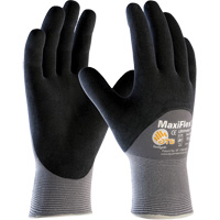 Gants compatibles avec les &eacute;crans tactiles ATG MaxiFlex Ultimate, Grand, R&ecirc;vetement Nitrile, Calibre 15, Enveloppe en Nylon/&eacute;lasthanne Groupe Belzile Dickner