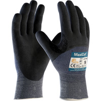Gants r&eacute;sistants aux coupures en tricot sans couture ATG MaxiCut Ultra, Taille Grand, Calibre 15, Rev&ecirc;tement Nitrile, Enveloppe en Fil technique, ASTM ANSI niveau A3/EN 388 niveau 5/EN 388 niveau C Groupe Belzile Dickner