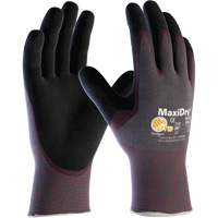 Gants sans couture ultra l&eacute;gers ATG MaxiDry, Grand, R&ecirc;vetement Nitrile, Calibre 15, Enveloppe en Nylon/&eacute;lasthanne Groupe Belzile Dickner