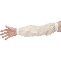 Sleeves, 18", Cotton, White Groupe Belzile Dickner