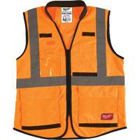 Performance Safety Vest, High Visibility Orange, 4X-Large/5X-Large Groupe Belzile Dickner
