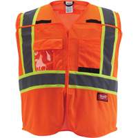 Flagman Safety Vest, High Visibility Orange, Medium/Small Groupe Belzile Dickner
