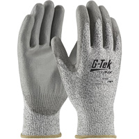 Gants r&eacute;sistants aux coupures G-Tek PolyKor, Taille T-petit, Calibre 13, Rev&ecirc;tement Polyur&eacute;thane, Enveloppe en Fil technique, ANSI/ISEA 105 niveau 3 Groupe Belzile Dickner