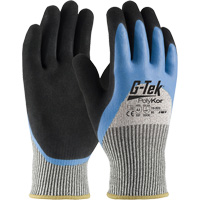 Gants isol&eacute;s r&eacute;sistants aux coupures G-Tek PolyKor, Taille Petit, Calibre 13, Rev&ecirc;tement Latex de caoutchouc, Enveloppe en Fil technique, ANSI/ISEA 105 niveau 3 Groupe Belzile Dickner
