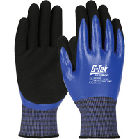 Gants r&eacute;sistants aux coupures G-Tek PolyKor X7, Taille Petit, Calibre 18, Rev&ecirc;tement Nitrile, Enveloppe en Fil technique, ANSI/ISEA 105 niveau 4 Groupe Belzile Dickner