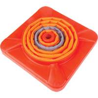 C&ocirc;ne de signalisation repliable, 18" h, Orange Groupe Belzile Dickner