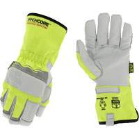 Hi-Viz Needlestick Protection Gloves, Size Small, Polyurethane Coated, DuraHide Shell, ASTM ANSI Level A5 Groupe Belzile Dickner