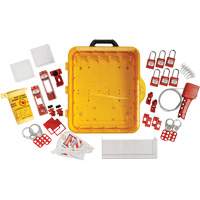 Station de cadenassage &eacute;lectrique avec cadenas de s&eacute;curit&eacute; en nylon &agrave; cl&eacute; identique, Cadenas Plastique, Capacit&eacute; de 55, Cadenas Compris Groupe Belzile Dickner