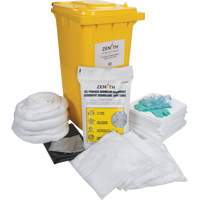 Trousse contre les d&eacute;versements, Huile seulement, Bac, Absorbance de 63 gal. US Groupe Belzile Dickner