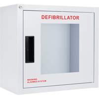 Grande armoire standard pour DEA avec alarme, Zoll AED Plus<sup>MD</sup>/Zoll AED 3<sup>MC</sup>/Cardio-Science/Physio-Control Pour, Non médical SHC001 | Dickner Inc