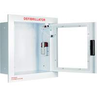 Grande armoire entièrement encastrée avec alarme, Zoll AED Plus<sup>MD</sup>/Zoll AED 3<sup>MC</sup>/Cardio-Science/Physio-Control Pour, Non médical SHC006 | Dickner Inc