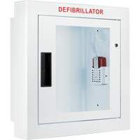 Grande armoire semi-encastrée avec alarme, Zoll AED Plus<sup>MD</sup>/Zoll AED 3<sup>MC</sup>/Cardio-Science/Physio-Control Pour, Non médical SHC007 | Dickner Inc
