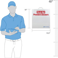 SmartCompliance&reg; First Aid Cabinet, Meets CSA Z1220-17 Type 3 High-Risk Environment, Small (2-25 Workers) Groupe Belzile Dickner