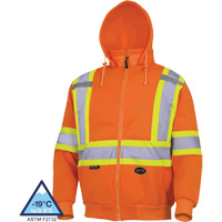 6924 Hoodie, Small, High Visibility Orange Groupe Belzile Dickner