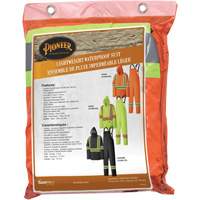 5598 Combinaison de pluie imperm&eacute;able et l&eacute;g&egrave;re, Polyester/PVC, Petit, Orange haute visibilit&eacute; Groupe Belzile Dickner