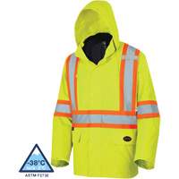 5633 The Rock 3-in-1 Parka, High Visibility Lime-Yellow, X-Small Groupe Belzile Dickner