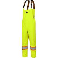 5054 Salopettes isol&eacute;es The Rock 300D, Polyester, Petit, Jaune lime haute visibilit&eacute; Groupe Belzile Dickner