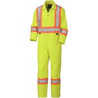 5512 Coveralls, 36, High Visibility Lime-Yellow Groupe Belzile Dickner