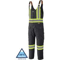 5536BK Combinaison en toile de coton matelass&eacute;e, Coton, T-petit, Noir Groupe Belzile Dickner