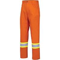 4461 Ultra-Cool Safety Pants, Cotton, 30, High Visibility Orange Groupe Belzile Dickner