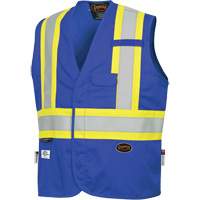 7730 Veste r&eacute;sistante aux arcs &eacute;lectriques FR-Tech, Petit, Bleu royal, 10 cal/cm² Groupe Belzile Dickner