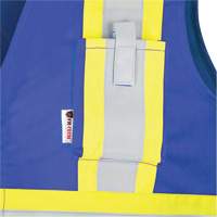 7730 Veste r&eacute;sistante aux arcs &eacute;lectriques FR-Tech, Petit, Bleu royal, 10 cal/cm² Groupe Belzile Dickner