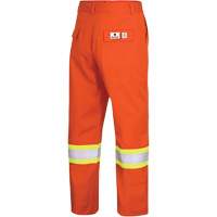 7763 Pantalon de s&eacute;curit&eacute; haute visibilit&eacute; r&eacute;sistant aux arcs &eacute;lectriques FR-Tech 88/12, 30, x 30, Orange haute visibilit&eacute;, 9,7 cal/cm² Groupe Belzile Dickner