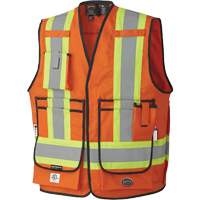 7732 Veste d'arpenteur ignifuge et r&eacute;sistant aux arcs &eacute;lectriques FR-Tech, Petit, Orange haute visibilit&eacute;, 9,7 cal/cm² Groupe Belzile Dickner